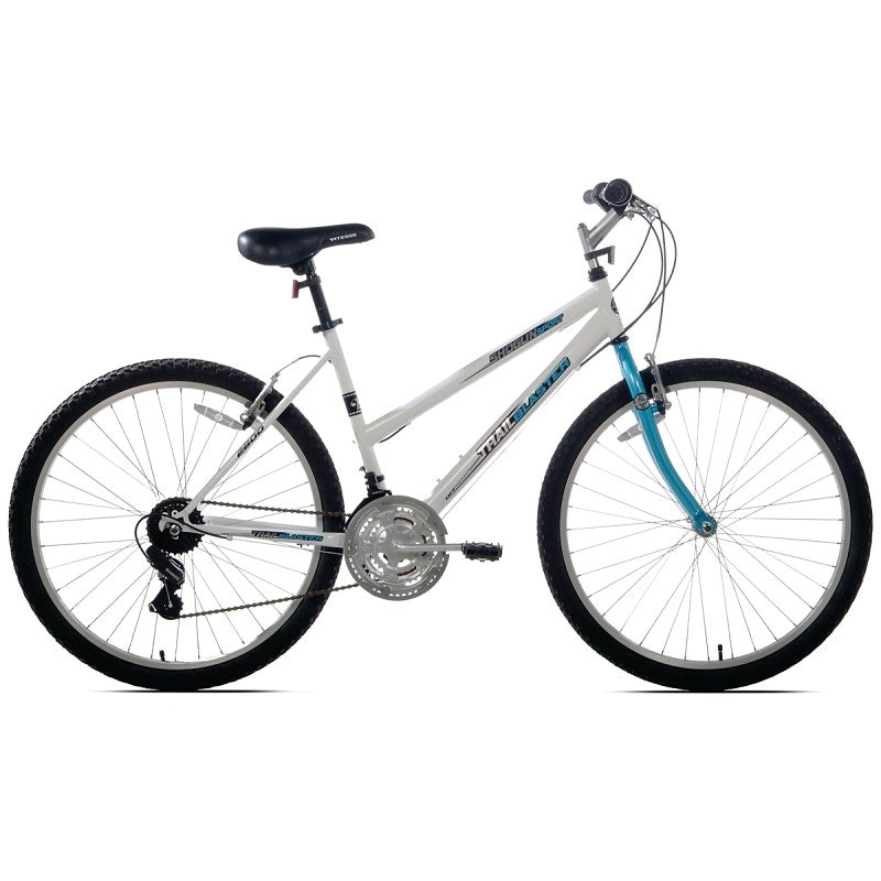 Kent 52677 Bicycle, Women's, Steel Frame, 26 in Dia Wheel, Terrain Teal/White