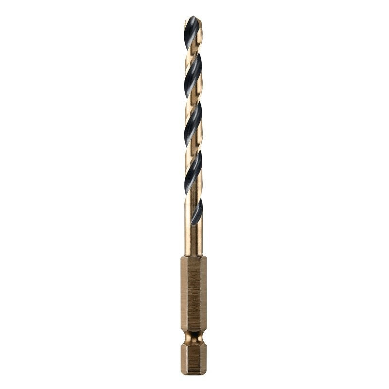 DEWALT DWA5013 Drill Bit, 13/64 in Dia, 3-3/4 in OAL, Heavy-Duty, 1/4 in Dia Shank, Hex Shank