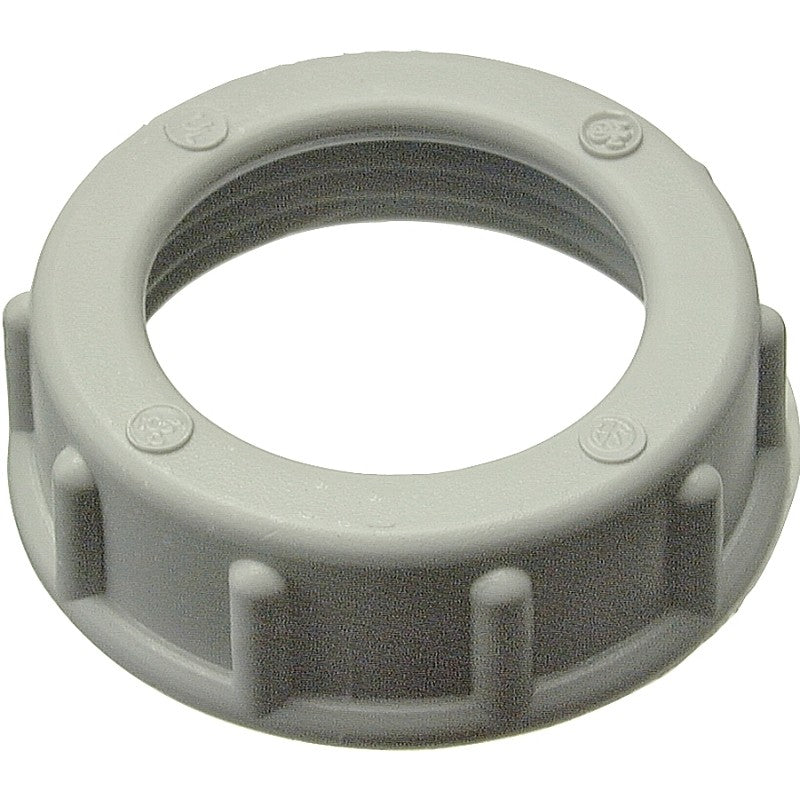 Halex 75210B Conduit Bushing, 1 in, PVC, For: Locknut