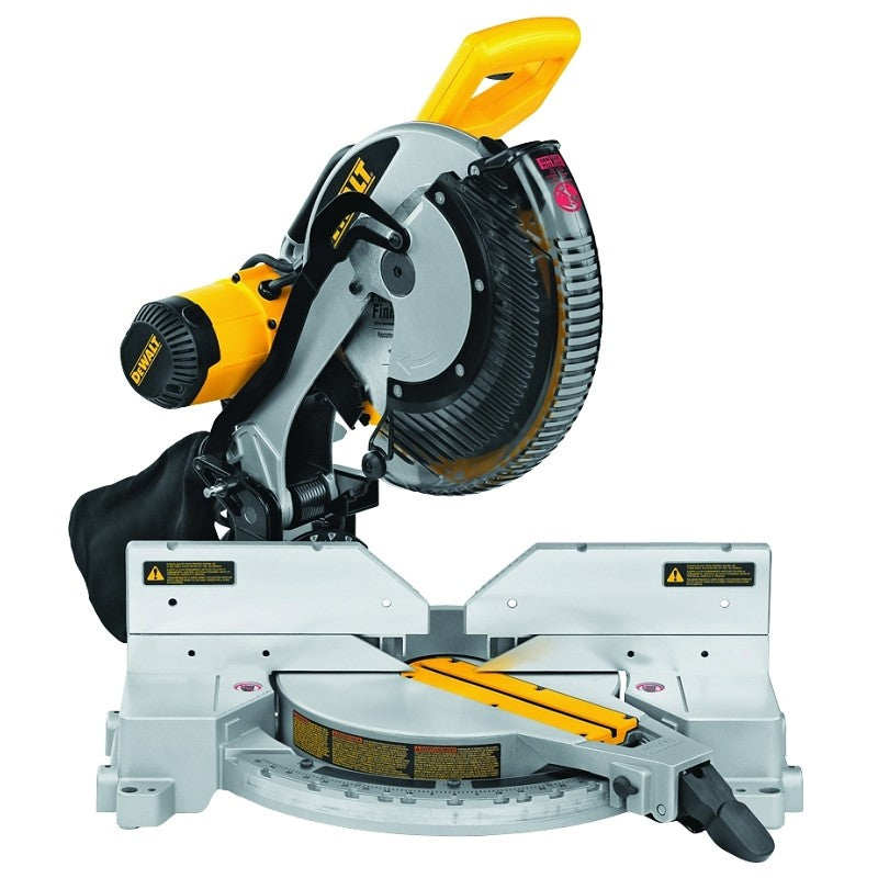 DEWALT DW716 Miter Saw, 12 in Dia Blade, 2 x 8 in 45 deg, 2 x 10 in at 90 deg Cutting Capacity, 3800 rpm Speed