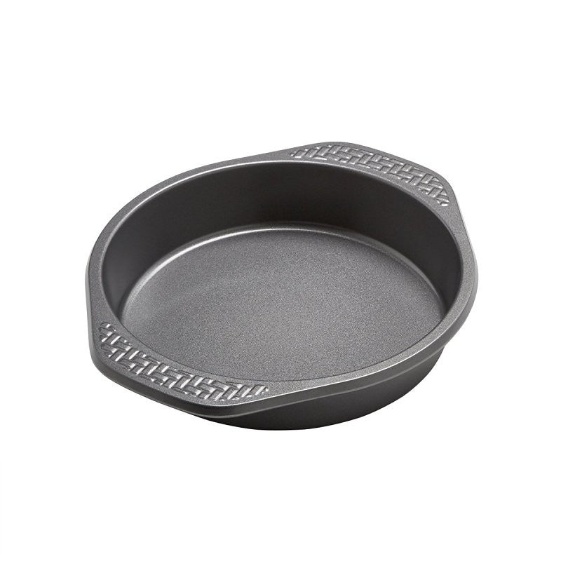 chicago metallic 5296007 Cake Pan, Round, 9 in Dia, 9.8 in OAL, Carbon Steel, Non-Stick: Non-Stick (Pack of 6)