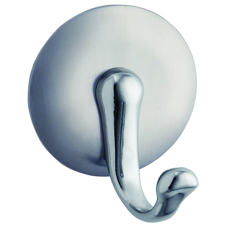 iDESIGN 55070 Hook, Stainless Steel, Brushed Stainless Steel, 2/PK