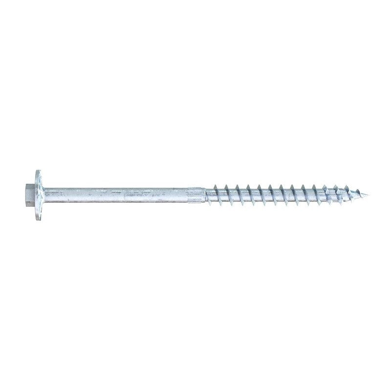 Simpson Strong-Tie Strong-Drive SDWH Series SDWH27600G Structural Screw, 6 in L, Hex Washer Head, Hex Drive, 300