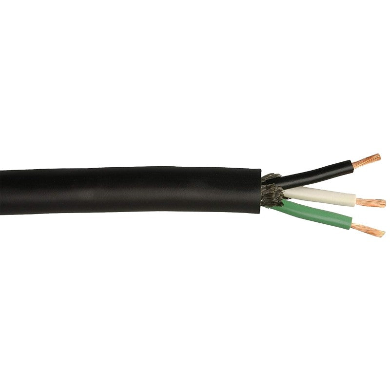 CCI 233870408 Electrical Cable, 14 AWG Wire, 3-Conductor, 250 ft L, Copper Conductor, TPE Insulation, TPE Sheath, 300 V