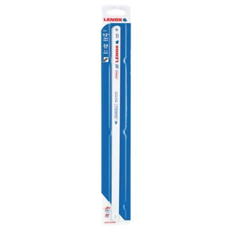 Lenox 20161T224HE Hacksaw Blade, Tuff Teeth, Bi-Metal, 1/2 in W