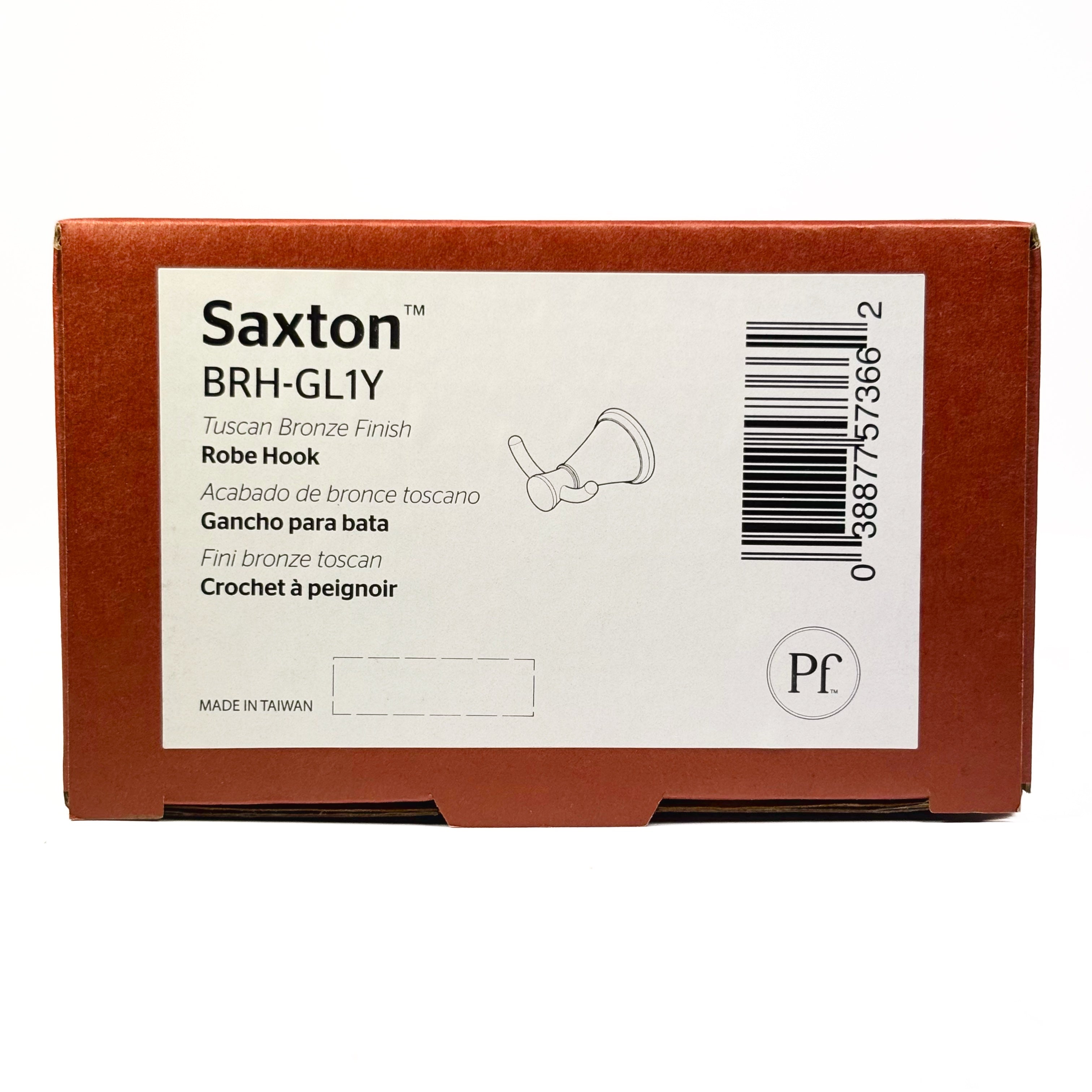 Saxton Robe Hook Tuscan Bronze (POS)