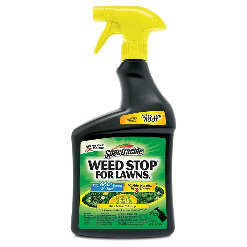 Spectracide Weed Stop HG-96542 Weed Killer, Liquid, Spray Application, 32 fl-oz