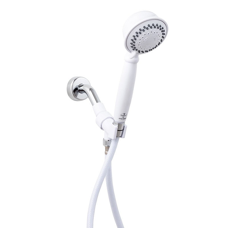 Whedon CMH2C Handheld Shower, 2.5 gpm, 5-Spray Function, Plastic, 59 in L Hose