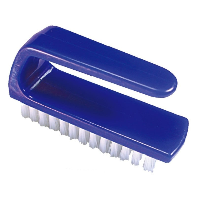 Vulcan JLWNB2001 Mini Scrub Brush, 0.6 in L Trim, Nylon Bristle, White Bristle, 7/8 in W Brush, 3 in OAL (Pack of 20)