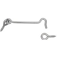 Hook And Eye 5 Inch Zinc Plated Steel