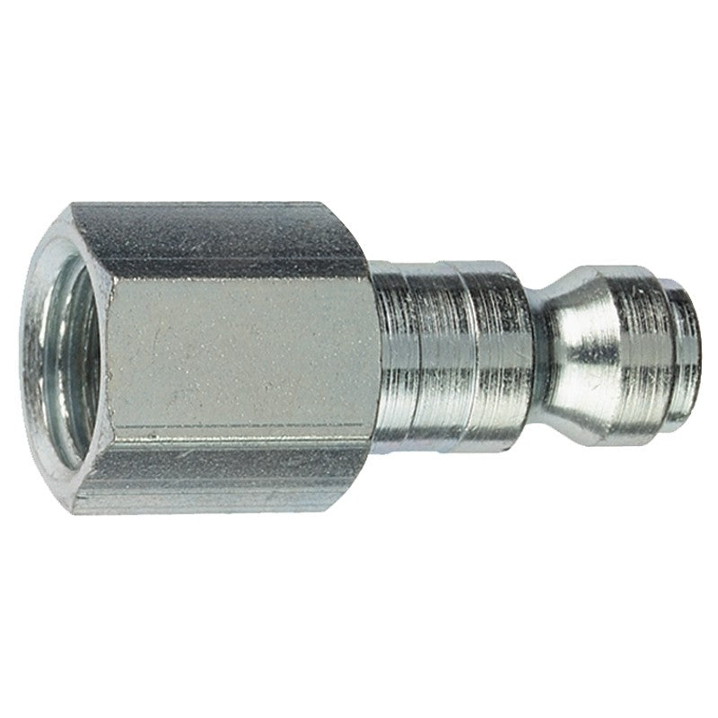 Tru-Flate 12-135 Plug, T-Style, 1/4 in, FNPT, Steel