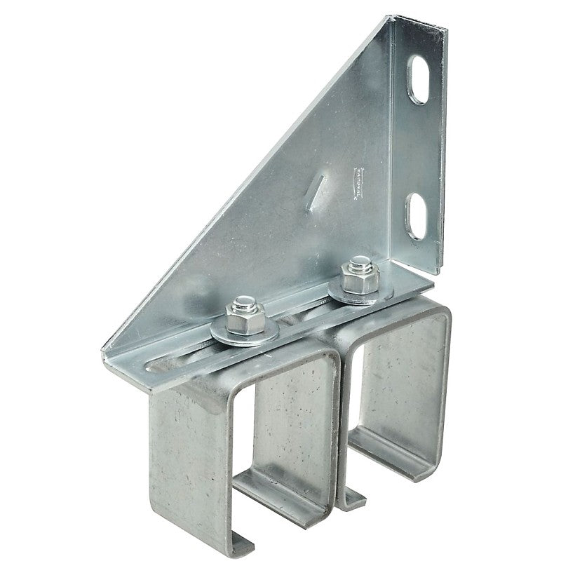 National Hardware N104-786 Double Box Rail Bracket, Steel, Galvanized (Pack of 10)