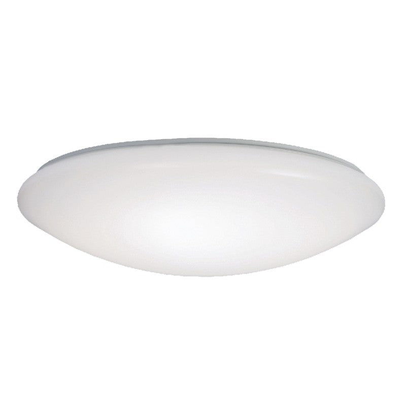 Metalux FM11WRCCR Round Flush Mount Ceiling Light, 120 V, 14 W, LED Lamp, 1100 Lumens Lumens, Steel Fixture