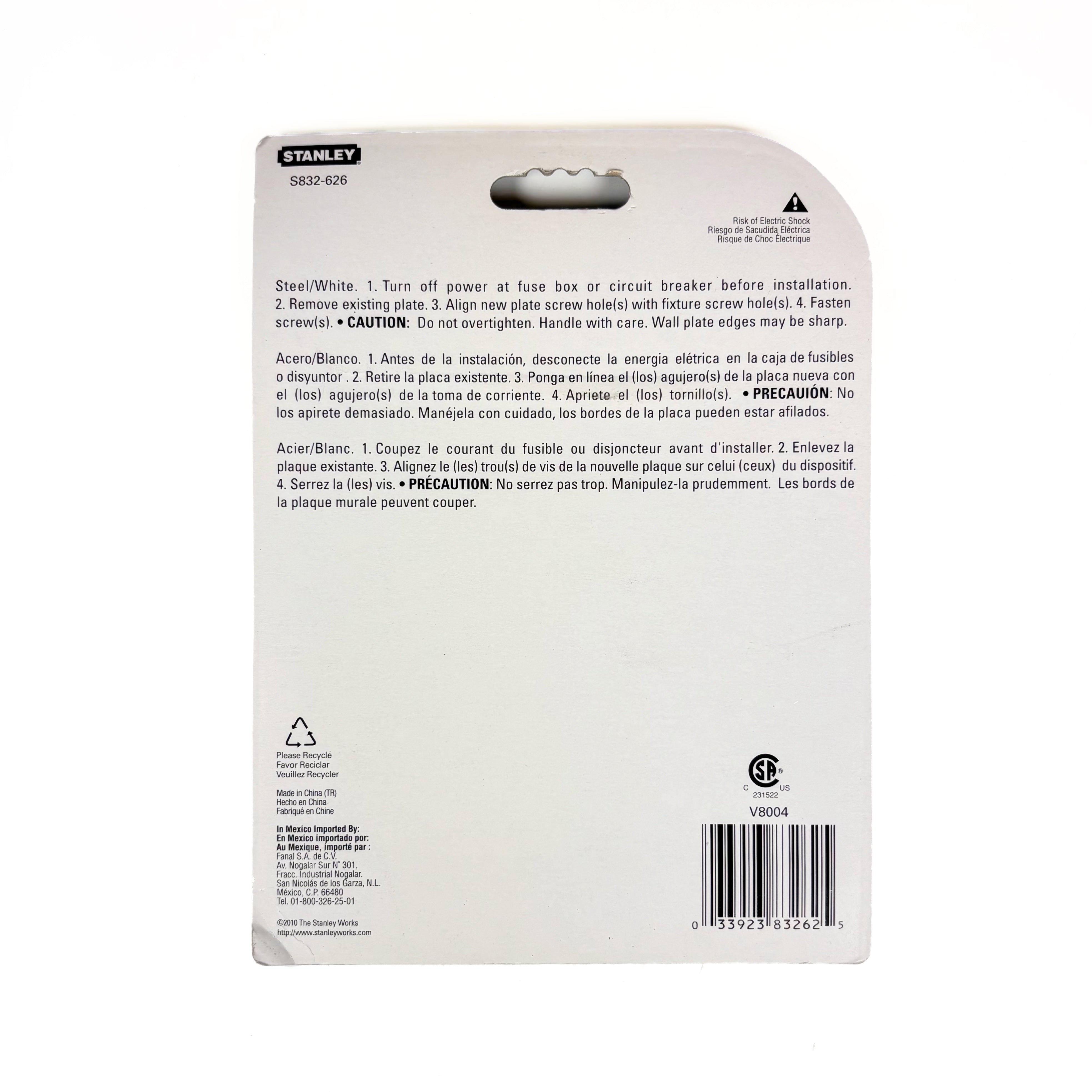 Basic Double Rocker Or Gfi Wall Plate White