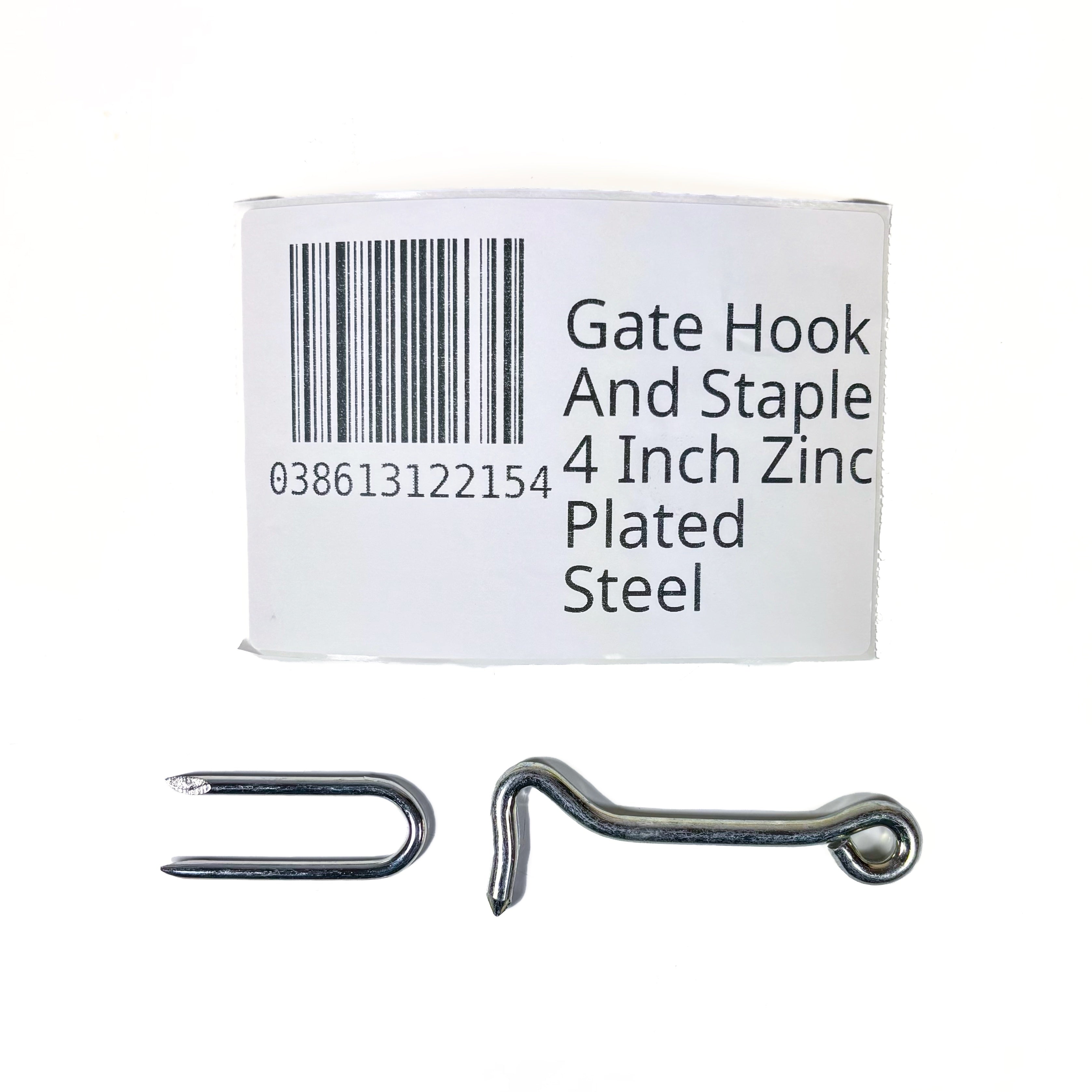 Gate Hook And Staple 4 Inch Zinc Plated Steel (POS)