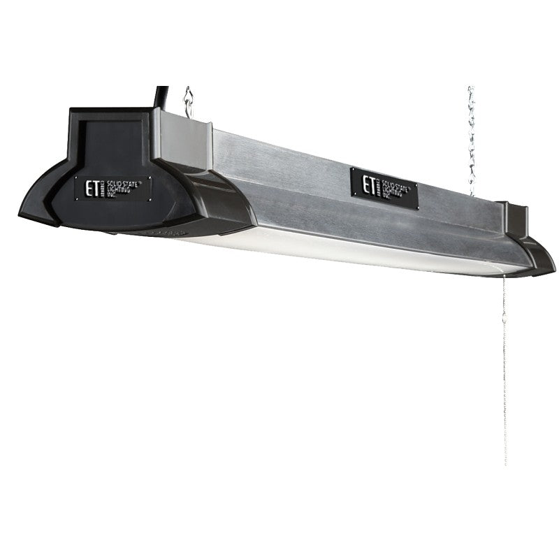 ETI 55703142 Shop Light with Bluetooth Speakers, 120 V, 50 W, LED Lamp, 3713 Lumens, 4000 K Color Temp, Surface Mounting