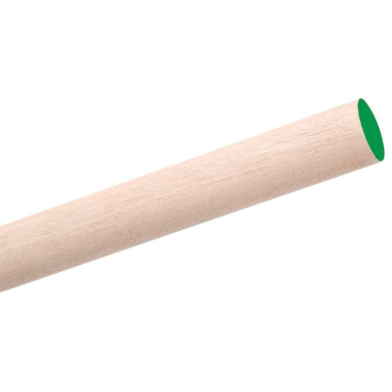 Waddell 6620U Dowel Rod, 1-1/4 in Dia, 36 in L, Birchwood (Pack of 4)