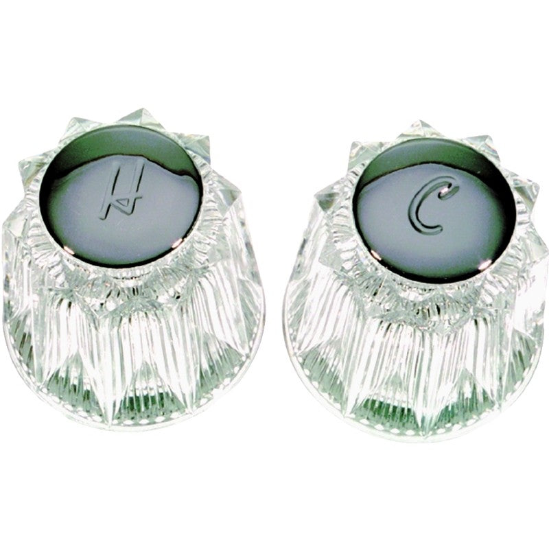 Danco 88305 Faucet Handle Set, Acrylic, For: Price Pfister Contessa and Windsor faucets