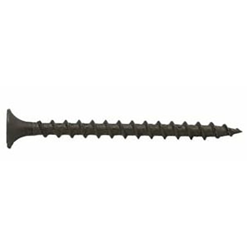 ProFIT 0286179 Screw, All-Purpose, #8 Thread, 3 in L, Coarse Thread, Bugle Head, Phillips Drive, Sharp Point, Phosphate