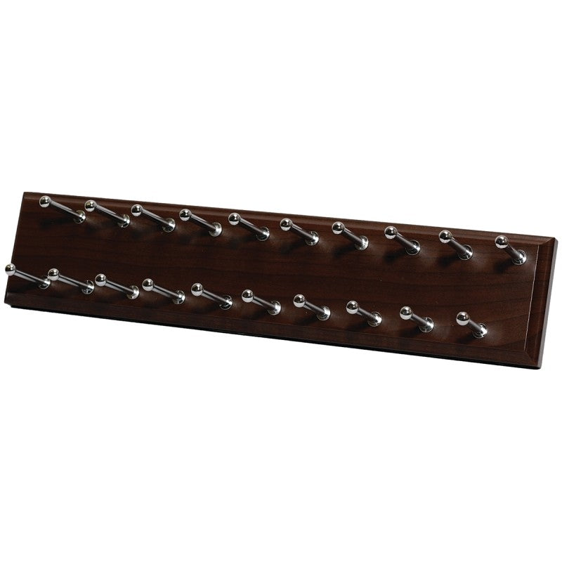 Easy Track RA1200-T Tie Rack, 20-Hook, Truffle
