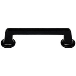 Laurey Princeton Series 13320 Cabinet Pull, 30 mm L Handle, 7.5 mm H Handle, Matte Black