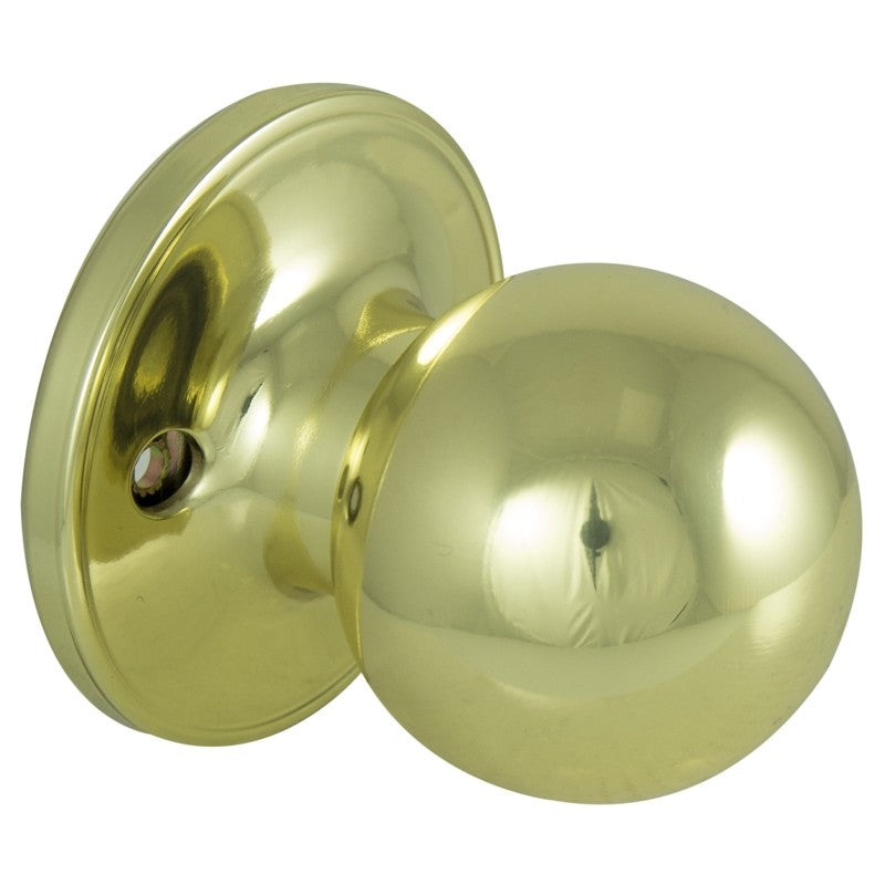 ProSource T3740V-PS Dummy Knob, T3 Design, 1-3/8 to 1-3/4 in Thick Door, Brass, 65.7 mm Rose/Base