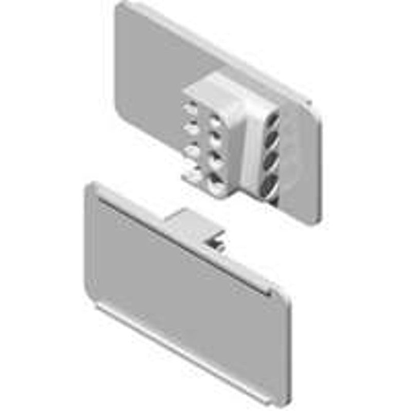 HOLDER LABEL WIRE QUAD 1-1/4X3 (Pack of 100)