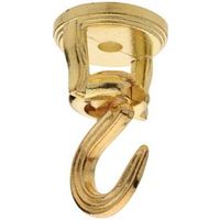 Swivel Swag Hooks 2 Inch Brass Die Cast 2 Pack