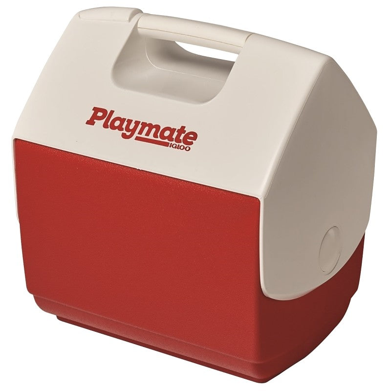 Igloo Playmate Series 7362PLT Pal Cooler, 7 qt Cooler, Plastic, Diablo Red