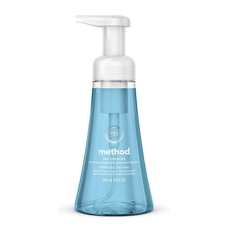 method 365 Foaming Hand Wash, Light Blue, Sea Minerals, 10 oz Bottle