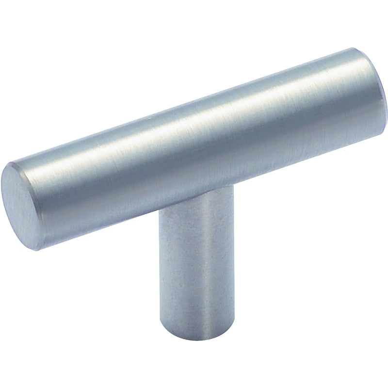 Amerock BP19009SS Cabinet Knob, 1-3/8 in Projection, Stainless Steel, Stainless Steel