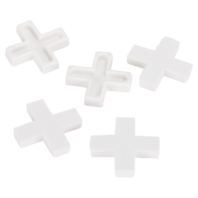 Vulcan MJ-T808083L Tile Spacer, 3/16 in Thick, Cross, Plastic