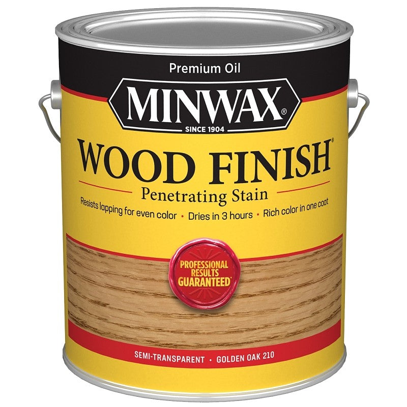 Minwax Wood Finish 710710000 Wood Stain, Golden Oak, Liquid, 1 gal, Can (Pack of 2)