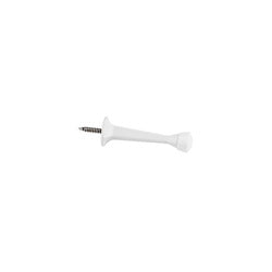 Square Taper Door Stop 3 Inch White