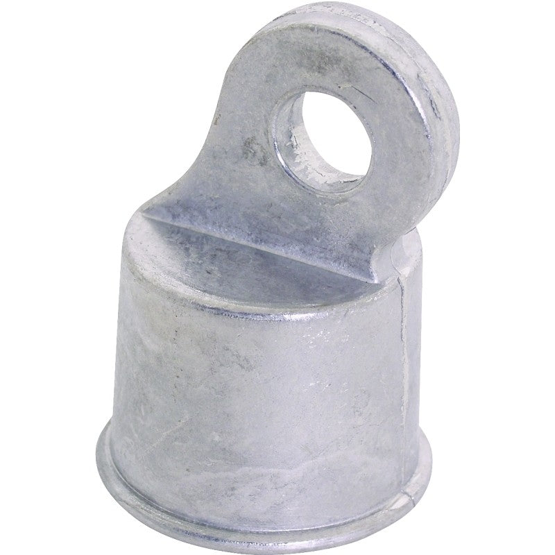 Stephens Pipe & Steel HD05010RP Chain-Link Fence Rail End, Aluminum