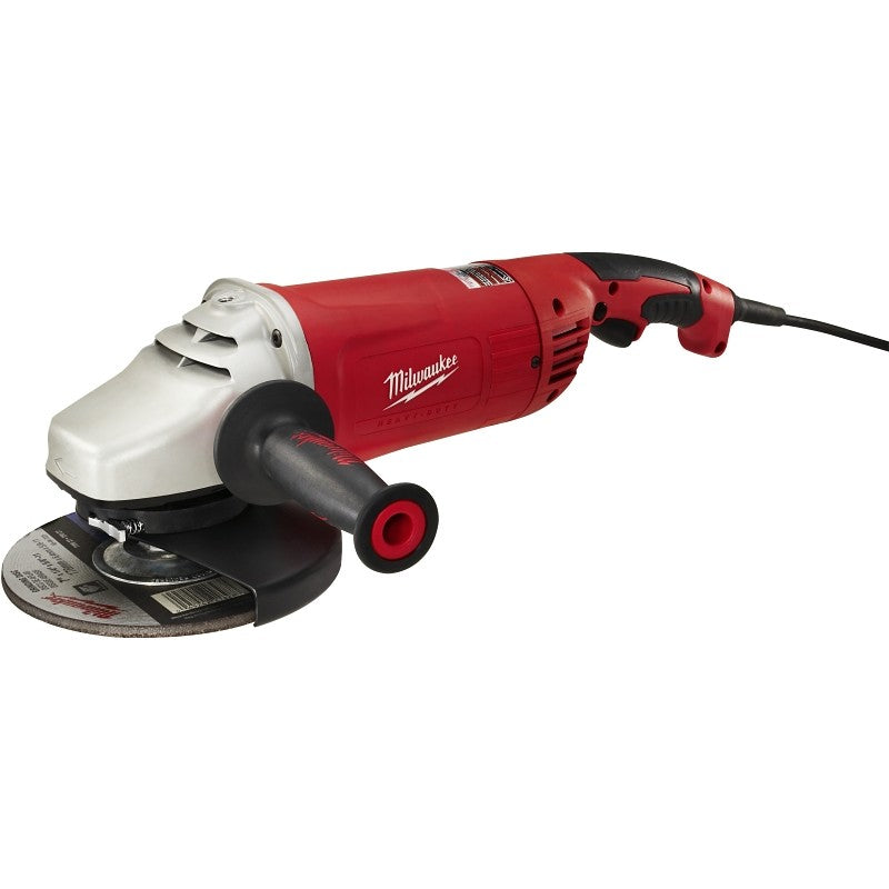Milwaukee 6088-30 Angle Grinder with Lock-On, 15 A, 5/8-11 Spindle, 7, 9 in Dia Wheel, 6000 rpm Speed