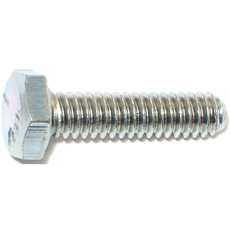 Midwest Fastener 00254 Cap Screw, 1/4-20 in Thread, 1 in L, Coarse Thread, Hex Drive, Zinc, Zinc, 100 PK