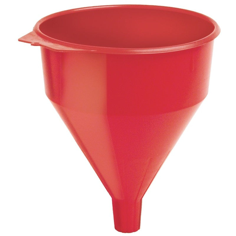 LubriMatic 75-072 Funnel, 6 qt, Plastic, Red, 11 in H