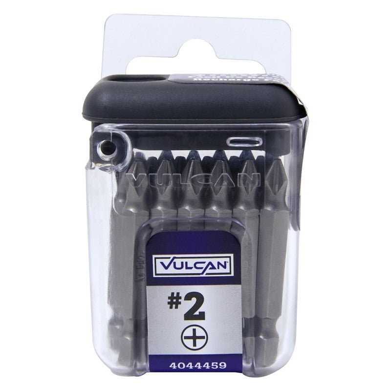 Vulcan 305041OR Screwdriver Bit, Hex Shank, S2 Chrome Molybdenum Steel