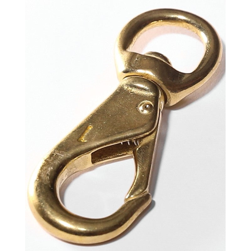 Baron 251BT-1 Quick Snap, 60 lb Working Load, Bronze, Polished