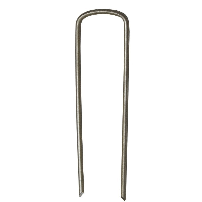 Glamos Wire 85075 Square Landscape Staple, 4 in L, 4 in W, 1 in Thick, Steel