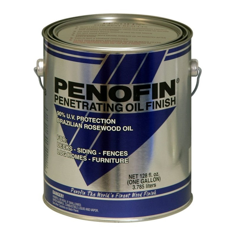 Penofin Premium Blue Label F5ECHGA Wood Finish, Chestnut, Liquid, 1 gal (Pack of 4)