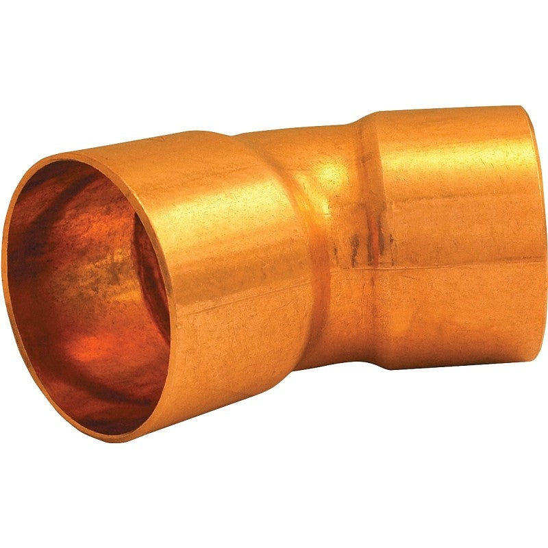 Elkhart Products 31128 Pipe Elbow, 1-1/4 in, Sweat, 45 deg Angle, Copper