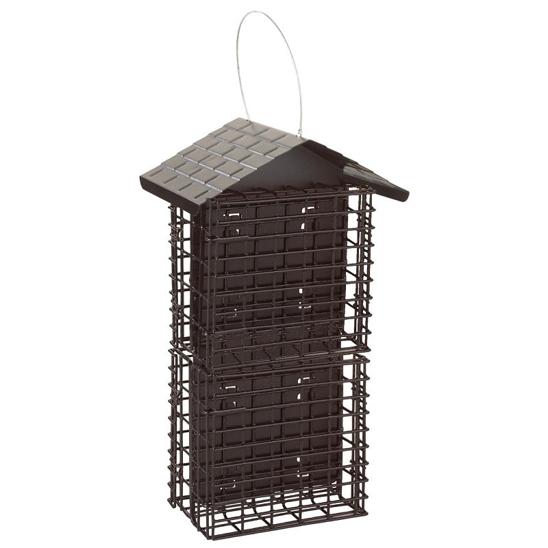 Stokes Select 38129 Suet Buffet Bird Feeder, Solid Steel, 12.3 in H (Pack of 2)