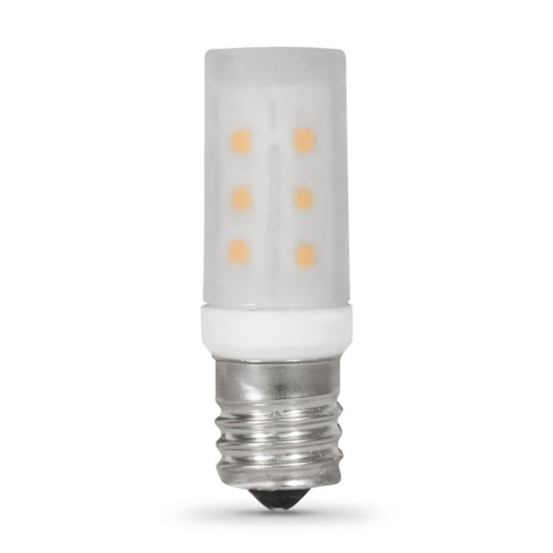 Feit Electric BP25T8N/SU/LED Microwave LED Bulb, Linear, T8 Lamp, 25 W Equivalent, E17 Lamp Base, Warm White Light (Pack of 6)