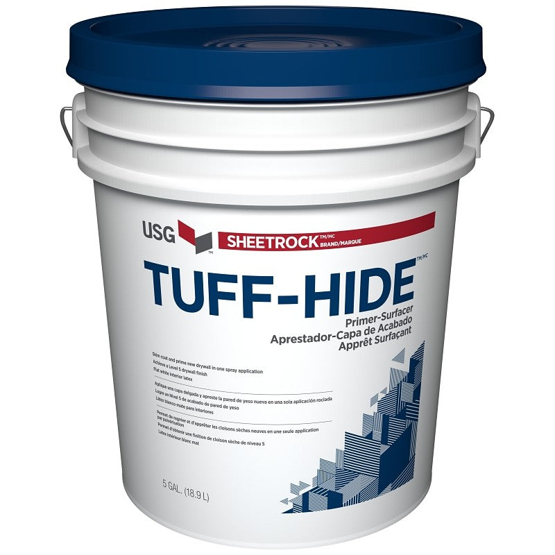 Sheetrock TUFF-HIDE 542728 Primer, White, 5 gal, Pail