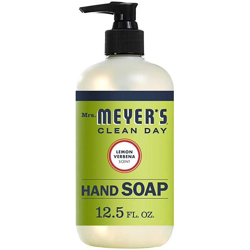 Mrs. Meyer's 12104 Hand Soap, Liquid, Lemon Verbena, 12.5 oz Bottle