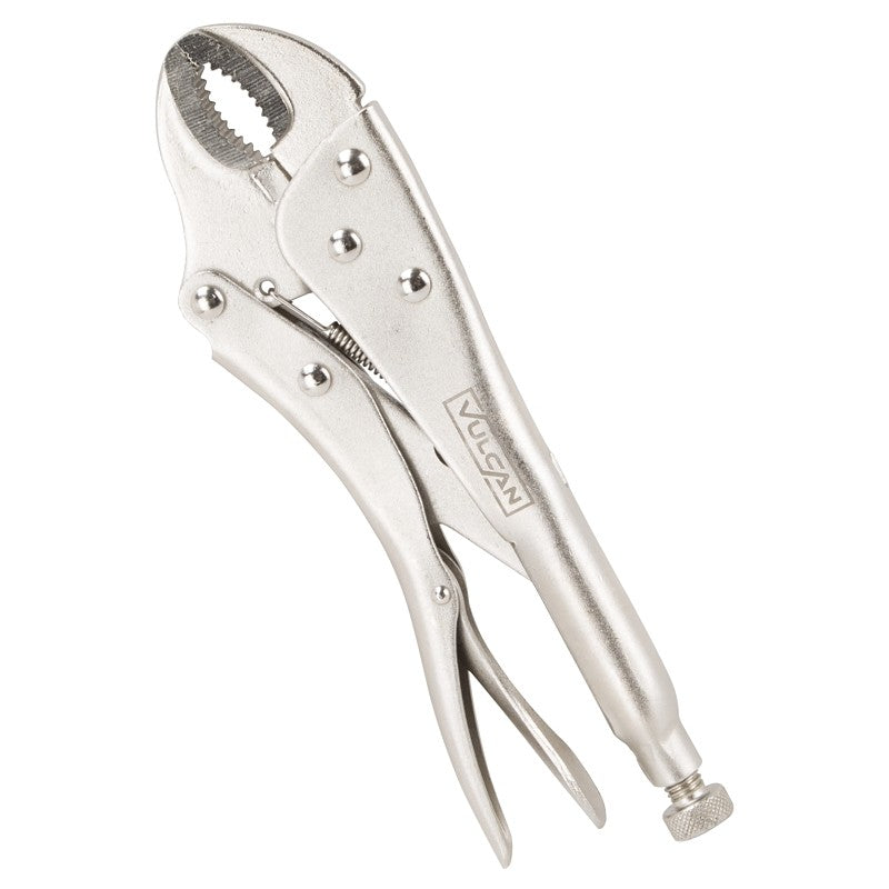 Vulcan PC927-25 Locking Plier, 10 in OAL, Comfort-Grip Handle