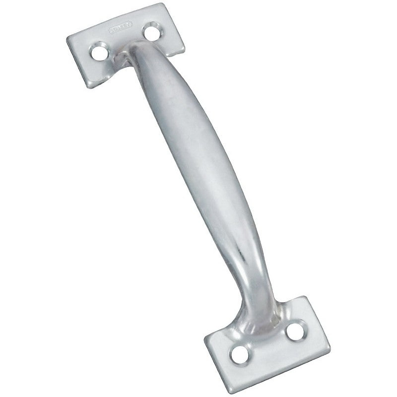 National Hardware N116-715 Door Pull, 1-3/4 in W, 1.62 in D, Steel, Zinc