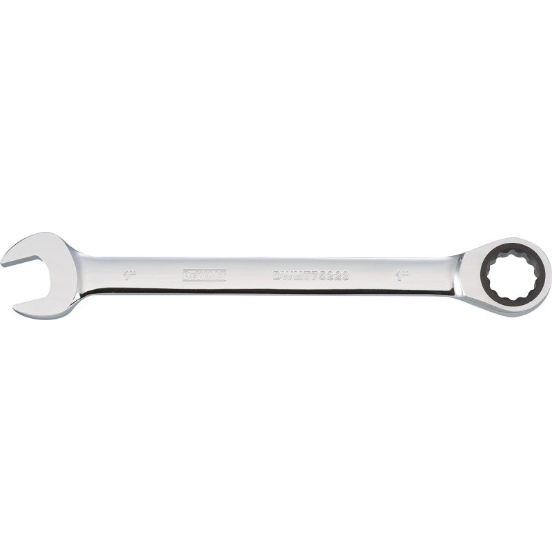 DEWALT DWMT75223OSP Combination Wrench, SAE, 1 in Head, 12-13/16 in L, Chrome
